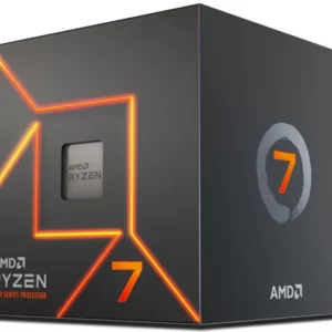 PROCESSADOR AMD RYZEN 7 7700 3.8GHZ (5.3GHZ TURBO), 8-CORES 16-THREADS, AM5, COOLER AMD WRAITH PRISM - 100-100000592BOX