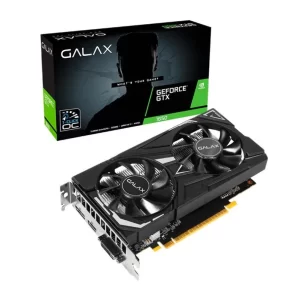 PLACA DE VÍDEO GALAX GTX 1650 4GB EX, GDDR6, 128-BITS, 1X DP / 1X HDMI / 1X DVI-D - 65SQL8DS66E6
