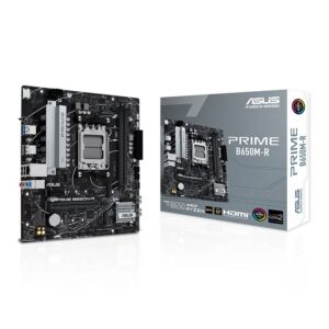 PLACA MÃE ASUS PRIME B650M-R, AMD AM5, MATX, DDR5 - 90MB1H30-M0EAY0