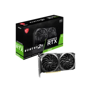 PLACA DE VÍDEO MSI RTX 3050 8GB VENTUS 2X XS OC, GDDR6, 128-BITS, 1X DP / 1X HDMI / 1X DVI - 912-V809-4266