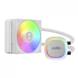 WATER COOLER 120MM GAMDIAS AURA GL 120 V2, RGB, WHITE - AURA GL 120 V2 WH