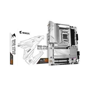 PLACA MÃE GIGABYTE B650 AORUS ELITE AX, AMD AM5, ATX, DDR5 - B650 AORUS ELITE AX