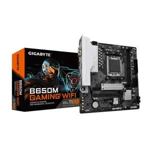 PLACA MÃE GIGABYTE B650M GAMING WIFI, AMD AM5, MATX, BLUETOOTH, DDR5 - B650M GAMING WIFI