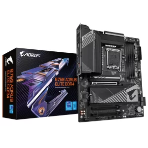 PLACA MÃE GIGABYTE B760 AORUS ELITE DDR4, INTEL LGA 1700, ATX - B760 AORUS ELITE DDR4