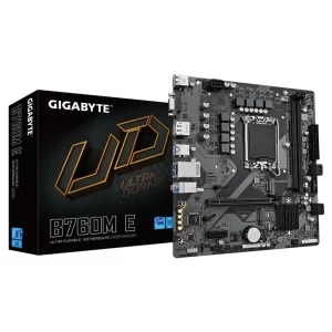 PLACA MÃE GIGABYTE B760M E, INTEL LGA 1700, DDR5 - B760M E