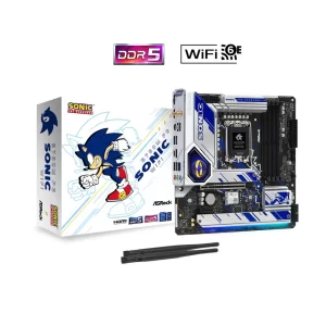 PLACA MÃE ASROCK B760M PG SONIC WIFI, INTEL LGA 1700, MATX, DDR5 - B760M PG SONIC WIFI