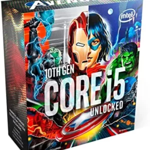 PROCESSADOR INTEL CORE I5 10600K, AVENGERS COLLECTOR´S EDITION PACKANING, HEXA-CORE, 4.1GHZ (4.8GHZ TURBO), 12MB CACHE, LGA1200, S/ COOLER - BX8070110600KA