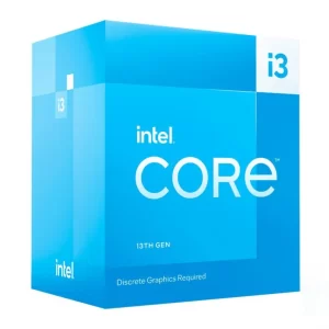 PROCESSADOR INTEL CORE I3 13100F, 4-CORE, 8-THREADS, 3.4GHZ (4.5GHZ TURBO), CACHE 12MB, LGA1700 - BX8071513100F