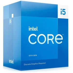 PROCESSADOR INTEL CORE I5 13400F, 4.6GHZ MAX TURBO, CACHE 20MB, 10 NÚCLEOS, 16 THREADS, LGA 1700 - BX8071513400F
