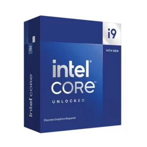 PROCESSADOR INTEL CORE I9 14900KF, 6GHZ MAX TURBO, CACHE 36MB, 24 NÚCLEOS, 32 THREADS, S/ VÍDEO, S/ COOLER, LGA1700 - BX8071514900KF