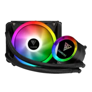 WATER COOLER 120MM GAMDIAS CHIONE E2-120 LITE 2, BLACK - CHIONE E2-120 LITE 2