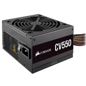 FONTE 550W 80 PLUS BRONZE CORSAIR CV550, ATX, BLACK - CP-9020210-WW