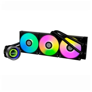 WATER COOLER 360MM LIAN LI GA II TRINITY 360 RGB, BLACK - GA2T36B