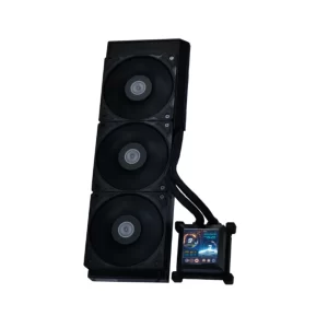 WATER COOLER 360MM LIAN LI HYDROSHIFT LCD 360S, DISPLAY LCD, BLACK - HSLCD36SB