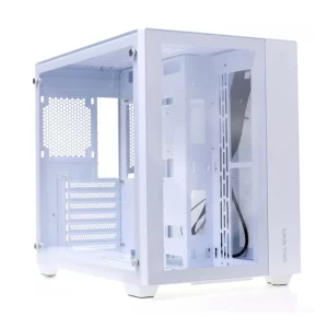 GABINETE GAMER LIKETEC ZEUS V2 SNOW, MID-TOWER, VIDRO TEMP, S/ FAN, WHITE - LIKETEC ZEUS V2 SNOW