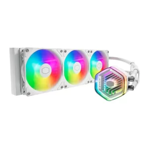 WATER COOLER 360MM COOLER MASTER MASTERLIQUID 360 ATMOS, RGB, WHITE - MLX-D36M-A25PZ-RW