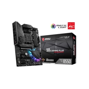 PLACA MÃE MSI MPG B550 GAMING PLUS, AMD AM4, DDR4 - MPG B550 GAMING PLUS