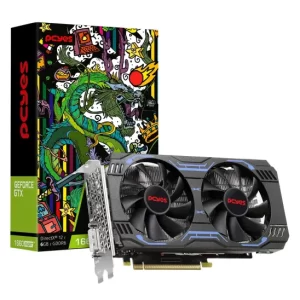 PLACA DE VÍDEO PCYES GTX 1660 SUPER 6GB GRAFFITI SERIES, GDDR6, 192-BITS, 1X DP/ 1X HDMI/ 1X DVI - PA1660S6GR6DF