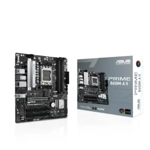 PLACA MÃE ASUS PRIME B650M-A II, AMD AM5, MATX, DDR5 - PRIME B650M-A II