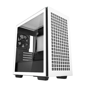 GABINETE GAMER DEEPCOOL CH370 WH, MID-TOWER, LATERAL VIDRO TEMP, 1 FAN, WHITE - R-CH370-WHNAM1-G-1