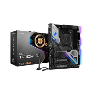 PLACA MÃE ASROCK X570 TAICHI, AMD AM4, ATX, WIFI + BLUETOOTH, DDR4 - X570 TAICHI