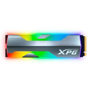 NVME 500GB XPG SPECTRIX S20G RGB, M.2 2280, PCIE GEN 3X4, LEITURA 2500MB/S, GRAVAÇÃO 1800MB/S - ASPECTRIXS20G-500G-C