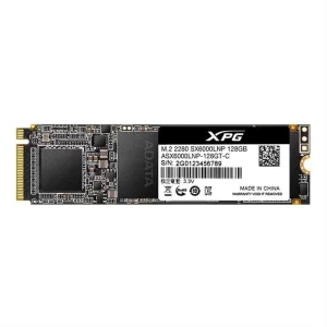 NVME 128GB XPG SX6000 LITE, M.2 2280, PCIE GEN 3X4, LEITURA 1800MB/S, GRAVAÇÃO 600MB/S - ASX6000LNP-128GT-C