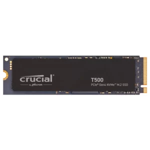 NVME 500GB CRUCIAL T500, M.2 2280, PCIE GEN 4X4, LEITURA 7200MB/S, GRAVAÇÃO 5700MB/S - CT500T500SSD8
