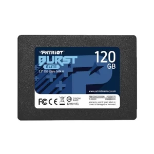 SSD 120GB PATRIOT BURST ELITE, SATA III 6GB/S, 2.5', LEITURA 450MB/S, GRAVAÇÃO 320MB/S - PE000541-PBE120GS25SSDR