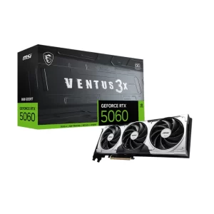 GPU MSI RTX 5060 8GB VENTUS 3X OC, GDDR7, 128-BITS, 3X DP / 1X HDMI - G5060-8V3C
