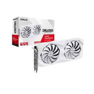 GPU ASROCK RX6600 8GB CLW, GDDR6, 128-BITS, 3X DP/ 1X HDMI - RX6600 CLW 8G