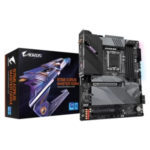 PLACA MÃE GIGABYTE B760 AORUS MASTER DDR4, INTEL LGA 1700, ATX, WF/BLT - B760 A MASTER DDR4