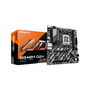 PLACA MÃE GIGABYTE B840M D2H, AMD AM5, MATX, DDR5 - B840M D2H
