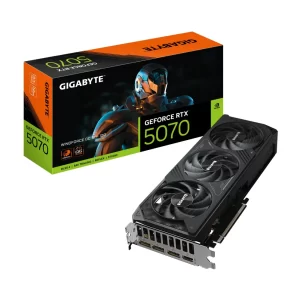 GPU GIGABYTE RTX 5070 12GB WINDFORCE OC SFF, GDDR7, 192-BITS, 3X DP / 1X HDMI - GV-N5070WF3OC-12GD