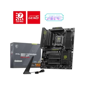PLACA MÃE MSI MAG B850 TOMAHAWK MAX WIFI, AMD AM5, ATX, WF/BLT, DDR5 - MAG B850 TOMAHAWK MAX WIFI