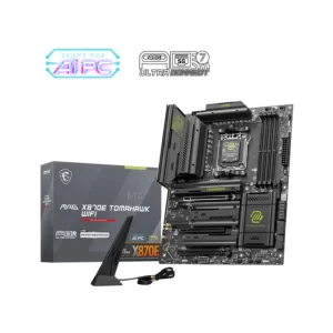 PLACA MÃE MSI MAG X870E TOMAHAWK WIFI, AMD AM5, ATX, WF/BLT, DDR5 - MAG X870E TOMAHAWK WIFI