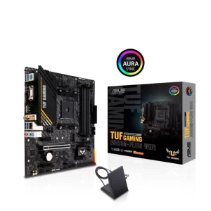 PLACA MÃE ASUS TUF GAMING A520M-PLUS WIFI, AMD AM4, MATX, WF/BLT, DDR4 - TUF GAMING A520M-PLUS WIFI