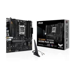 PLACA MÃE ASUS TUF GAMING A620M-PLUS WIFI, AMD AM5, MATX, WF/BLT, DDR5 - TUF GAMING A620M-PLUS WIFI