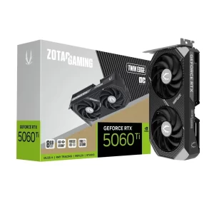 Placa De Video Zotac Gaming Geforce RTX 5060 Ti Twin Edge Oc 8GB Gddr7 128 Bits Zt-b50610h-10m