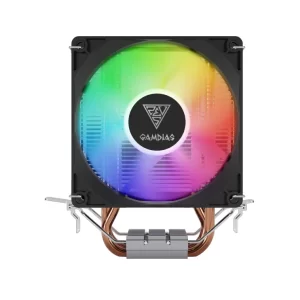 AIR COOLER 120MM GAMDIAS BOREAS E1-210 LITE, RAINBOW, BLACK - BOREAS E1-210 LITE