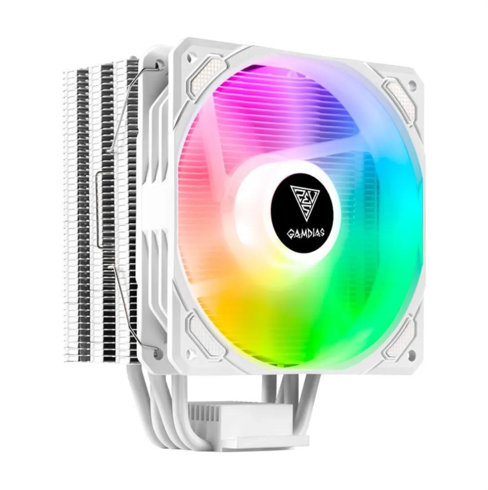 AIR COOLER 120MM GAMDIAS BOREAS E1-410 WH, RGB, WHITE – BOREAS E1-410 WH